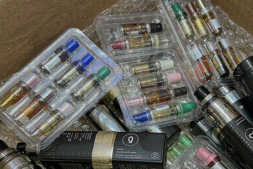 Checklist for vape e-liquid — small parcel