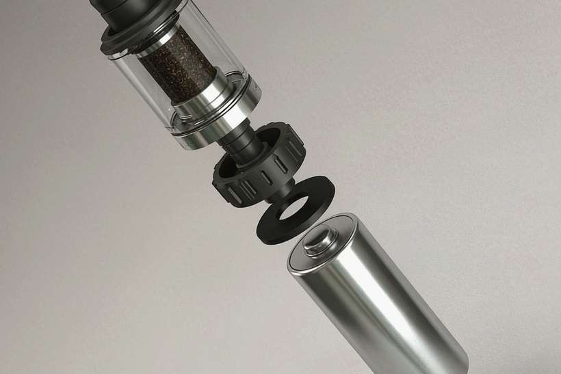 Device Catalog for vape mods — container load