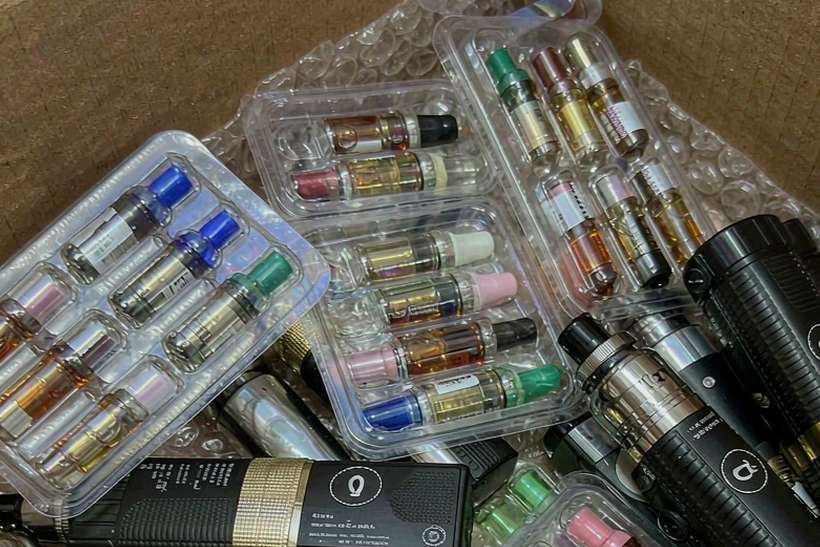 Flavor Catalog of vape hardware — container load