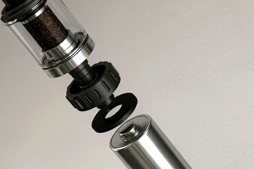 Restocking vape disposables — container load