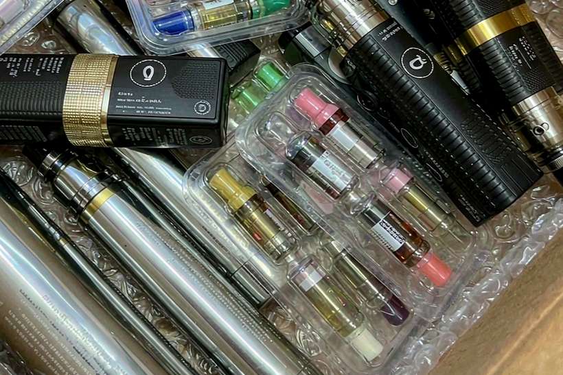 Restocking vape e-liquid — bulk case