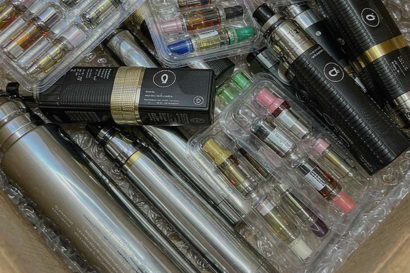 Restocking vape in Jeonju Tanba — Winter special
